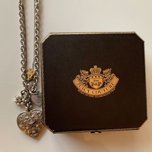 Juicy couture Two layer charm necklace